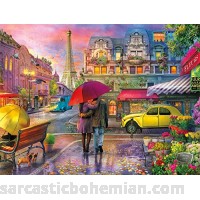 Buffalo Games Cities in Color Raining in Paris 750 Piece Jigsaw Puzzle Original Version
